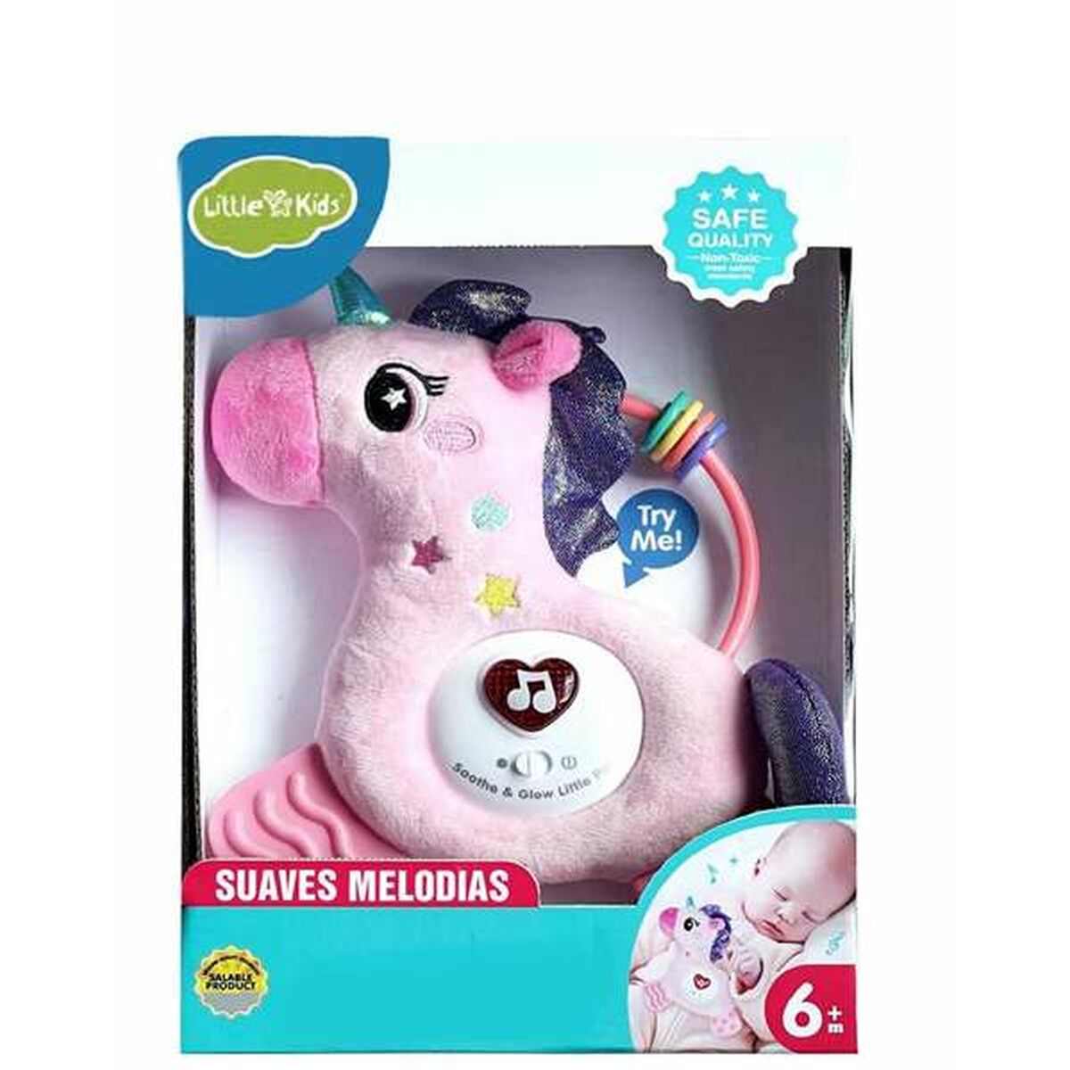 Peluche Musical 24 cm Unicórnio